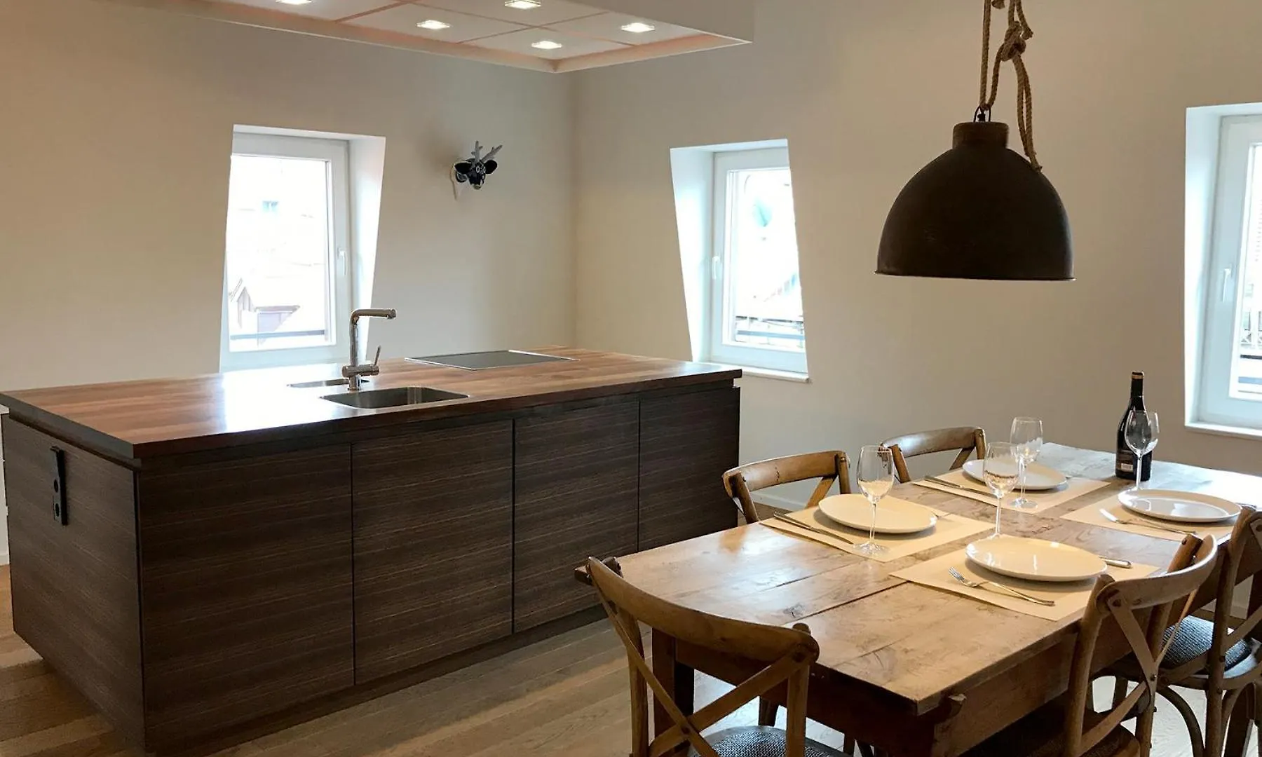 Apartment Ferienwohnung Insel-Loft - Maisonette Auf Der Insel, Exklusiv Mit Dachterrasse Lindau  Germany