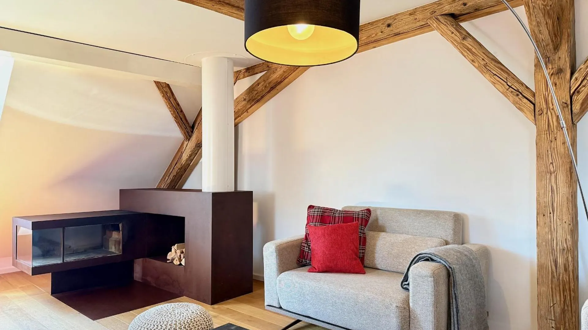 Apartment Ferienwohnung Insel-Loft - Maisonette Auf Der Insel, Exklusiv Mit Dachterrasse Lindau