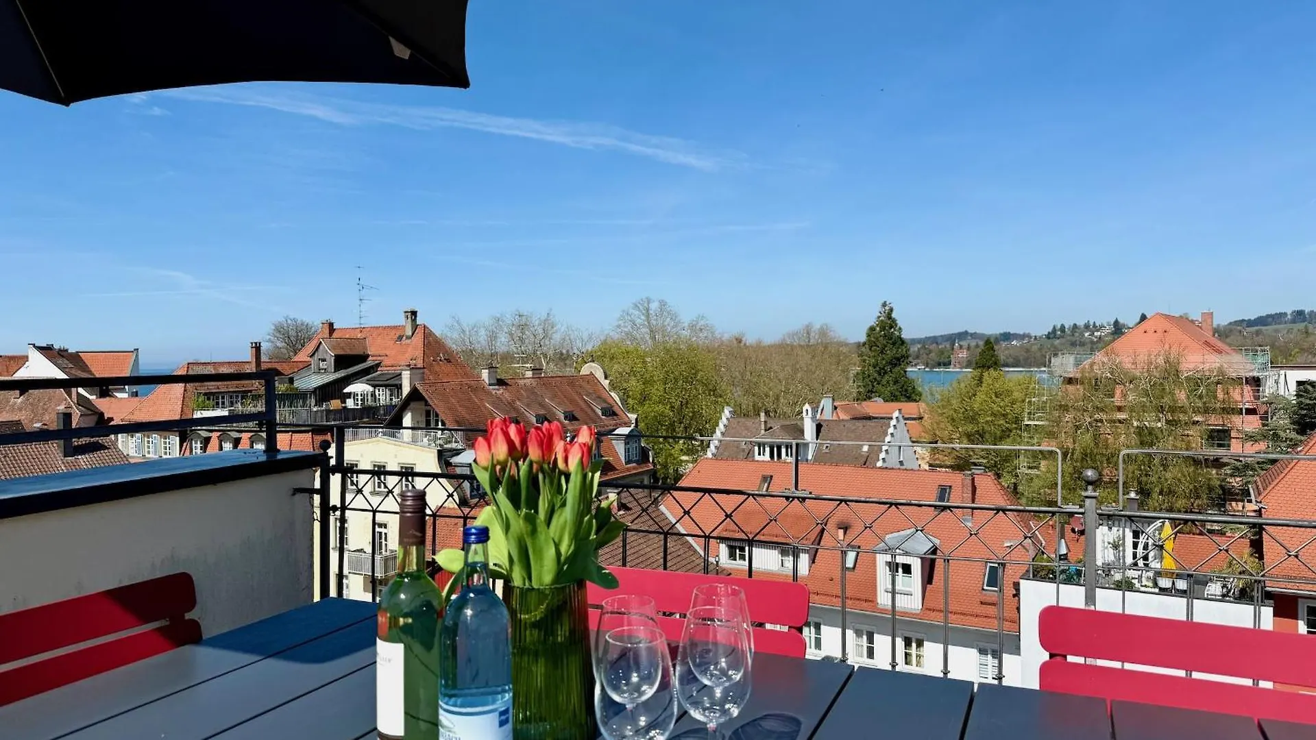 Ferienwohnung Insel-Loft - Maisonette Auf Der Insel, Exklusiv Mit Dachterrasse Lindau  0*, Lindau (Bodensee) Germany