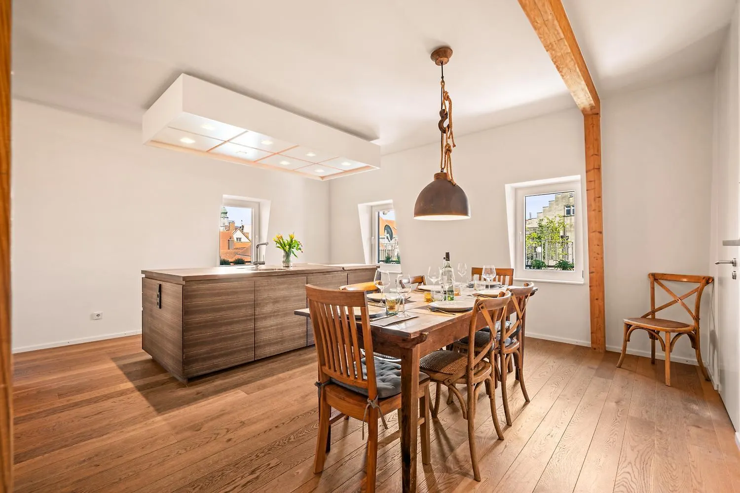 Appartamento Ferienwohnung Insel-Loft - Maisonette Auf Der Insel, Exklusiv Mit Dachterrasse Lindau  Germania