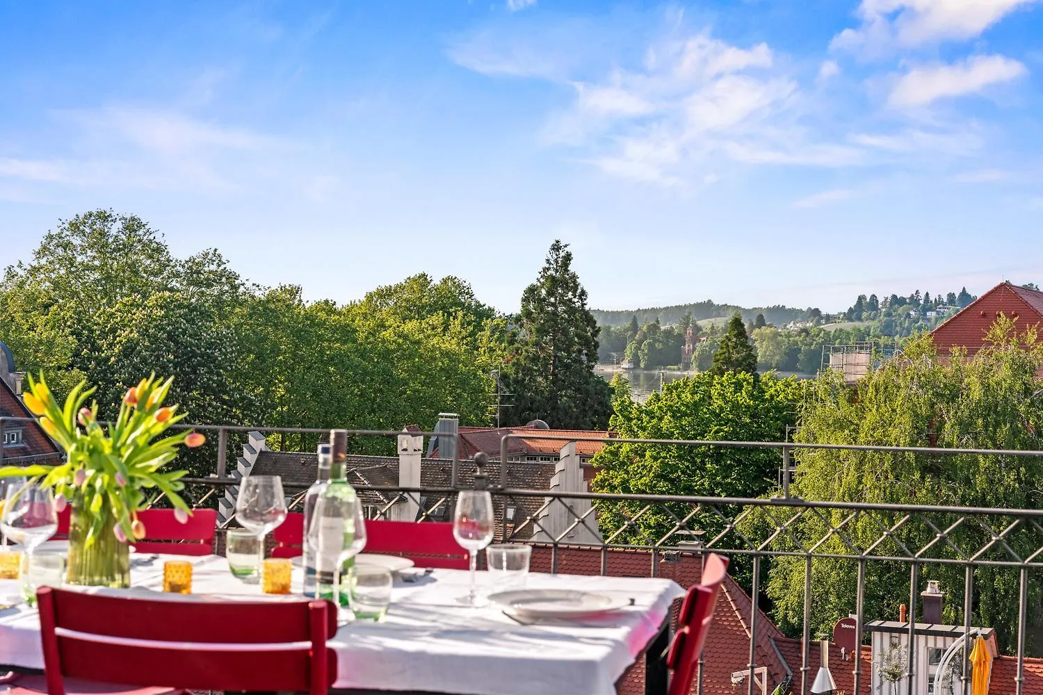 Ferienwohnung Insel-Loft - Maisonette Auf Der Insel, Exklusiv Mit Dachterrasse Lindau  Germany