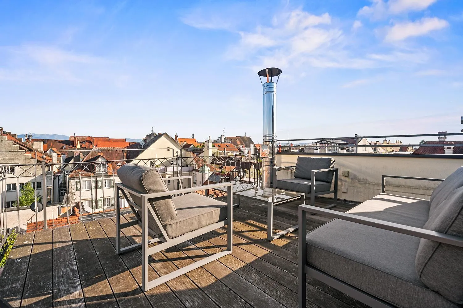 Ferienwohnung Insel-Loft - Maisonette Auf Der Insel, Exklusiv Mit Dachterrasse Lindau  Lindau (Bodensee)